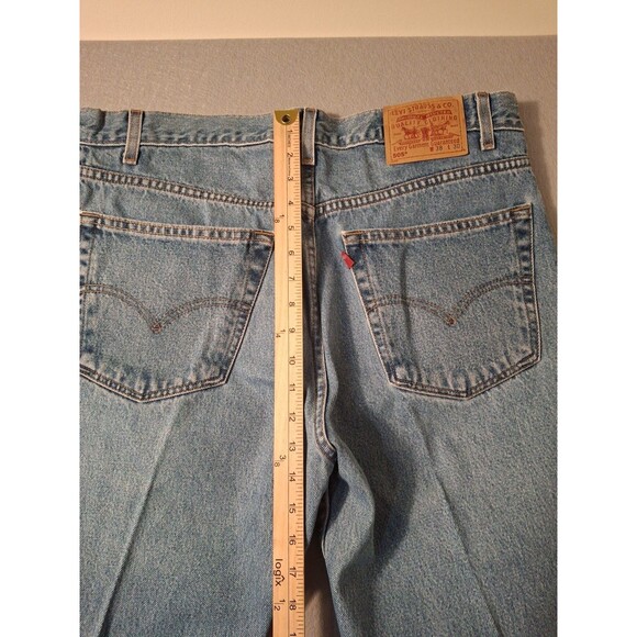 Vintage Levi's 505 Regular Fit Straight Leg Jeans Men's 38/30 Blue 1999 90s - Picture 12 of 15